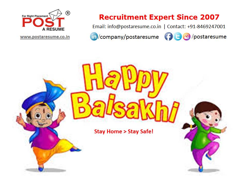 happy baisakhi post a resume jobs in ahmedabad vipul mali