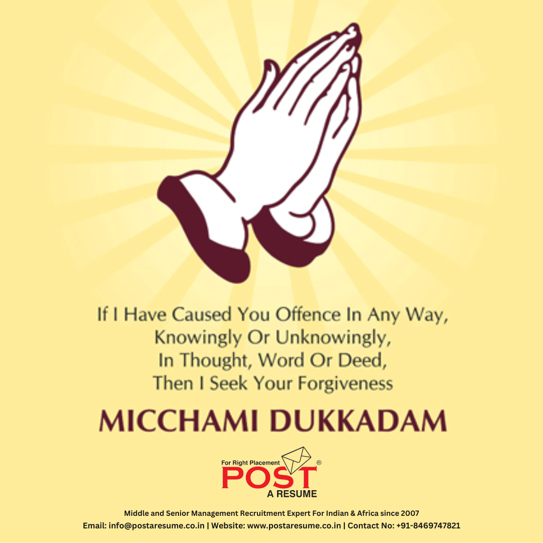 Michhami Dukkadam! Saṃvatsari, a day of reflection and forgiveness. Did you know? This Jain tradition is a heartfelt way to seek forgiveness. 