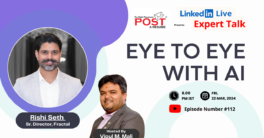Expert Talk Ep. 112 with Rishi Seth on Eye to eye with AI