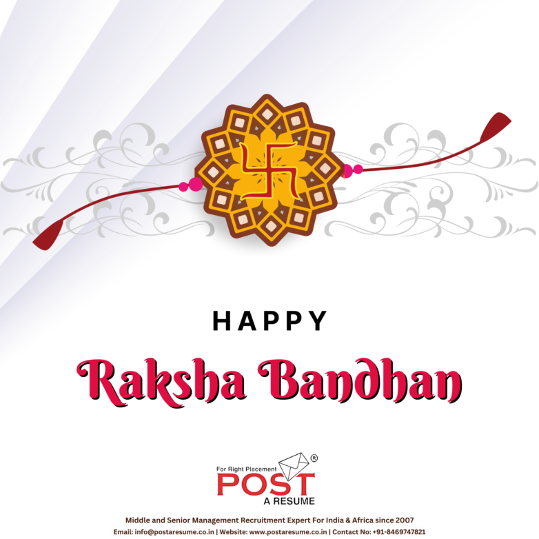 M Ali Reksha Wishing you all a joyous Raksha Bandhan! | POST A RESUME HR Consultancy