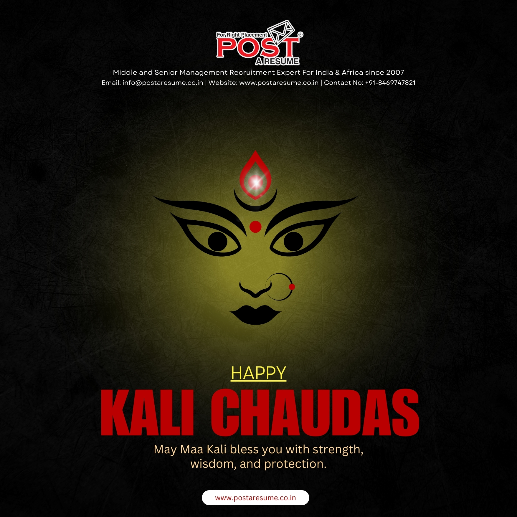 Wishing you a powerful and blessed Kali Chaudas! Five key learnings from Kali Chaudas.